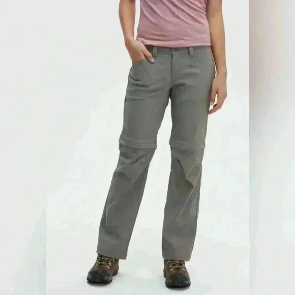 MEC Terrena Stretch Woman’s Convertible  Pants size 8 Hike Track Pants - Picture 6 of 7